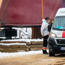 Nelaimė naujo Kauno tilto statybvietėje: vienas darbininkas žuvo, keturi sužaloti 