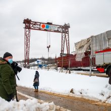 Nelaimė naujo Kauno tilto statybvietėje: vienas darbininkas žuvo, keturi sužaloti 