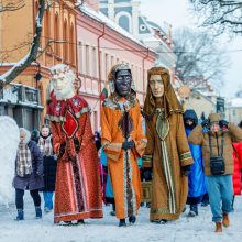 Trys Karaliai pasveikino Kauną