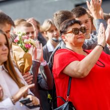 101-oji Rugsėjo 1-oji: mokiniai ir laikai kiti, jaudulys toks pats