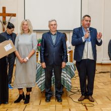 Ukrainiečių padėkos renginyje – svarbios dovanos