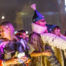 „Fluxus festivalis“ kopimui į Parodos kalną prikėlė Trojos arklį ir drakulą