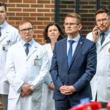 Kariuomenės pratybose – svarbus Kauno klinikų vaidmuo: čia atgabenti sužeisti kariai