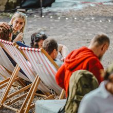 Kaunas švenčia Jonines: Santakoje – labiau tradiciškai, parako sandėlyje – jaunimo stiliumi