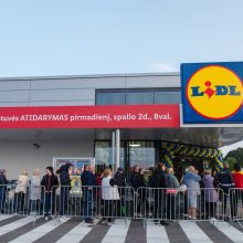 „Lidl“ atidarė parduotuvę šalia Kauno esančiuose Ringauduose