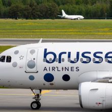 „Brussels Airlines“ trečiadienį atšaukė du reisus tarp Vilniaus ir Briuselio