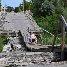 Gubernatorius: Rusija antrą naktį iš eilės atakavo Odesą 