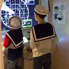 Jūriniais keltais keliaujančių šeimų pramogoms – dar vienas „CurioCity“ vaikų žaidimų kambarys