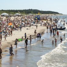 Lietuvos kurortų vasara: poilsiautojų srautus lėmė orai ir karas