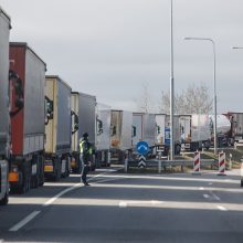 Viceministras: sunkusis transportas iki 18 tonų neturėtų būti stabdomas