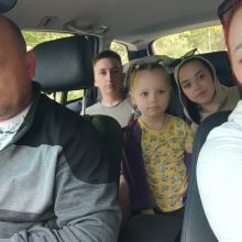 Ukrainietė A. Vorobjova savo vaikų ateitį planuoja Lietuvoje
