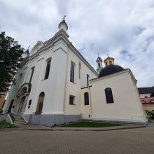 Skverui šalia Unitų bažnyčios Vilniuje suteiktas Šv. Juozapato vardas