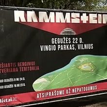 Vingio parke lankytojus pasitiko tvora – ko dar laukti prieš „Rammstein“ koncertą?