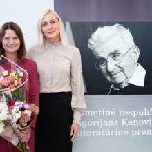 Jonavoje įteikta kasmetinė G. Kanovičiaus literatūrinė premija