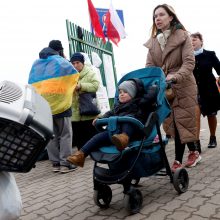 Lenkijos pasienio apsauga suskaičiavo 3,9 mln. sienos kirtimo atvejų iš Ukrainos