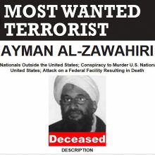 Talibai sako nežinoję apie teroristo A. al Zawahiri buvimą Afganistane