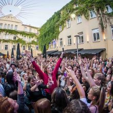 Paskutiniai renginiai po atviru dangumi: Monikos Liu koncertas ir Kultūros naktis