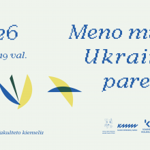 Kaune – meno mugė Ukrainai paremti 