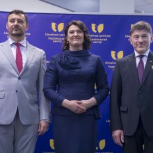 O. Zelenska: lietuviai, jūs grąžinate ukrainiečiams namų jausmą