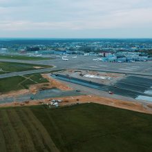 Vilniaus oro uosto aerodromo rekonstrukcija: ekspertai pristato esminius atliktus darbus