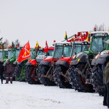 Dėl ūkininkų protesto Gedimino prospekte numatomi eismo ribojimai