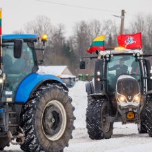 Dėl ūkininkų protesto Gedimino prospekte numatomi eismo ribojimai