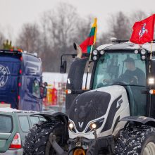 Dėl ūkininkų protesto Gedimino prospekte numatomi eismo ribojimai