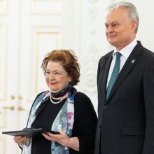 Prezidentas įteikė Nacionalines kultūros ir meno premijas, J. Basanavičiaus premiją