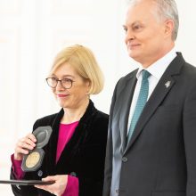Prezidentas įteikė Nacionalines kultūros ir meno premijas, J. Basanavičiaus premiją