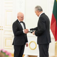 Prezidentas įteikė Nacionalines kultūros ir meno premijas, J. Basanavičiaus premiją