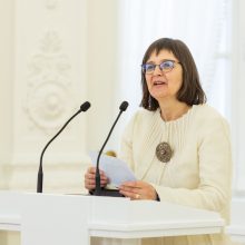 Prezidentas įteikė Nacionalines kultūros ir meno premijas, J. Basanavičiaus premiją