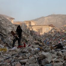 PSO: žemės drebėjimas Turkijoje yra didžiausia stichinė nelaimė Europoje per šimtmetį 