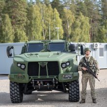 Kazlų Rūdoje atidaryta karinė stovykla „Jonas“ 