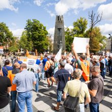 Protestas dėl „Lifosos“ uždarymo: iš ko gyvens 900 šeimų?