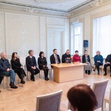 Nacionalinės premijos – M. Kvedaravičiui, K. Sajai, R. Stankevičiui