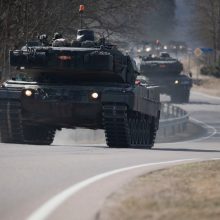 Prasideda Lietuvoje dislokuotų NATO karių pratybos, keliais judės karinė technika