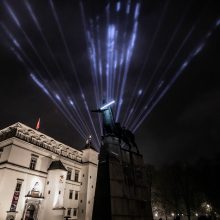 Vilniaus šviesų festivalio metu bus ribojamas eismas sostinės senamiestyje