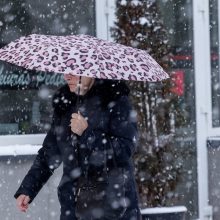 Vilniuje dėl prastų oro sąlygų incidentų fiksuojama daugiau nei įprastai