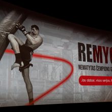 Kaune – dokumentinio serialo „Remyga. Nematytas čempiono gyvenimas“ premjera