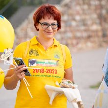 „Gali daugiau, nei Tu manai“ žygio dalyvius lydi geras oras ir tokie pat žmonės