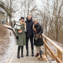 Atnaujinto Kadagių tako lankytojai: čia gražu bet kokiu oru