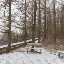 Atnaujinto Kadagių tako lankytojai: čia gražu bet kokiu oru