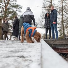 Atnaujinto Kadagių tako lankytojai: čia gražu bet kokiu oru