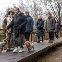 Atnaujintu Kadagių slėniu besidžiaugantys lankytojai: pasiilgome tikro pasivaikščiojimo