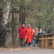 Atnaujintu Kadagių slėniu besidžiaugantys lankytojai: pasiilgome tikro pasivaikščiojimo