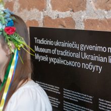 „Ukraina nepalaužiama“: ukrainiečių buities ekspozicija norintiems susipažinti