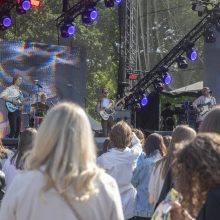 Kauno gimtadienio svečiai sekmadienį mėgavosi švente didžiųjų Lietuvos upių santakoje