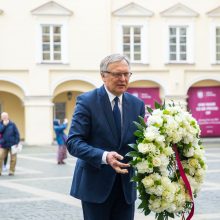 Iškilmingos A. Ramanausko-Vanago laidotuvės supykdė Rusiją