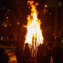 Žuvusiems Sausio 13-ąją – atminimo laužai