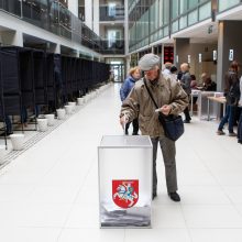 Prezidento rinkimuose ir referendumuose jau balsavo 5,63 proc. rinkėjų